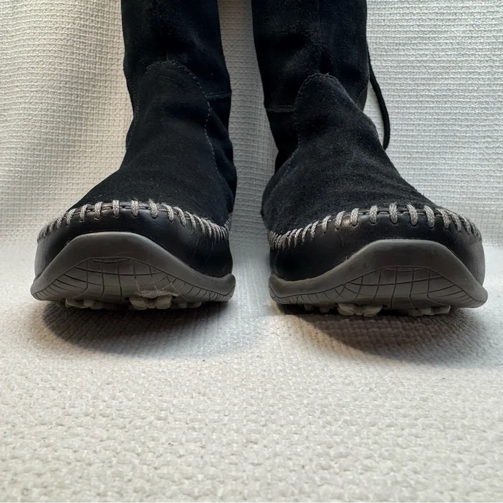 The North Face Janey Black Suede Boots, Women’s Size 6